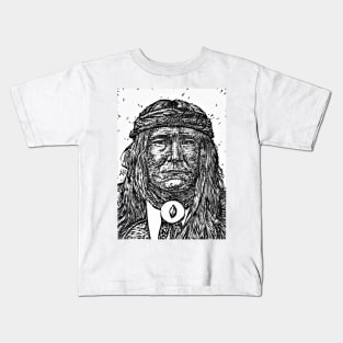 COCHISE ink portrait Kids T-Shirt